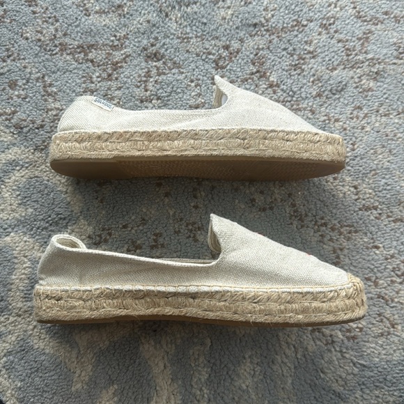 Soludos Spritz Smoking Embroidered Espadrilles Tan 8 - Picture 7 of 10